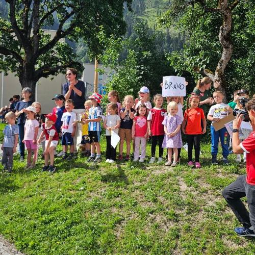 Kindergarten feuert an