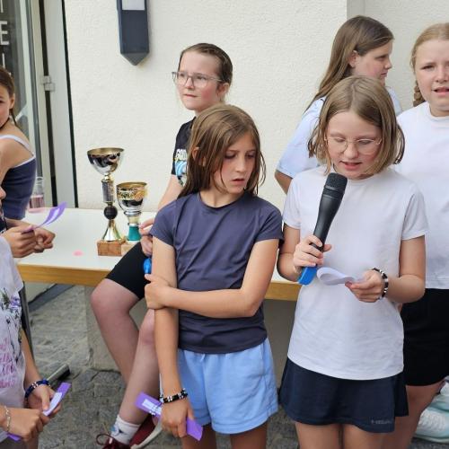 Organisationsteam bei der Moderation