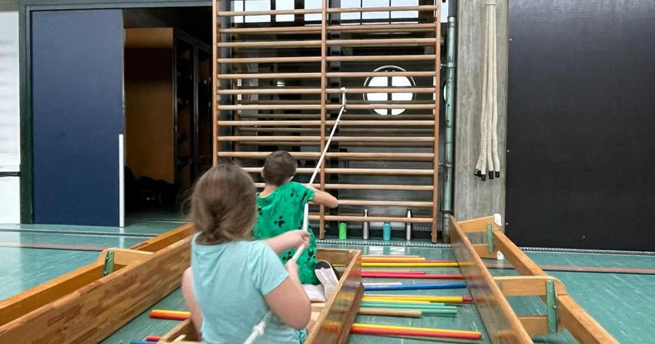 Turnstunde mit Studierenden der KPH Stams