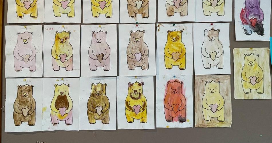Zeichnungen "Ich-bin-ich-Bär"